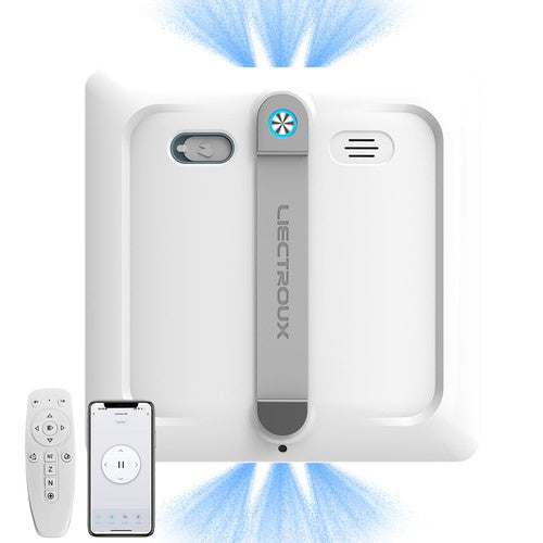 Liectroux S9 Window Cleaning Robot, Dual Roller Brushes