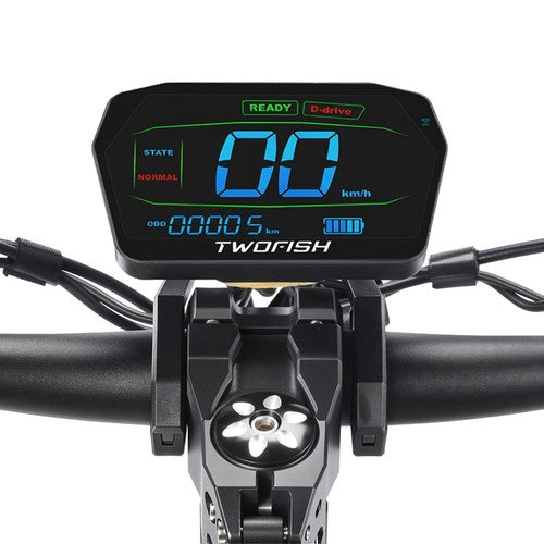 TWOFISH V2 MAX Electric Scooter, 800W Motor, 48V 20Ah