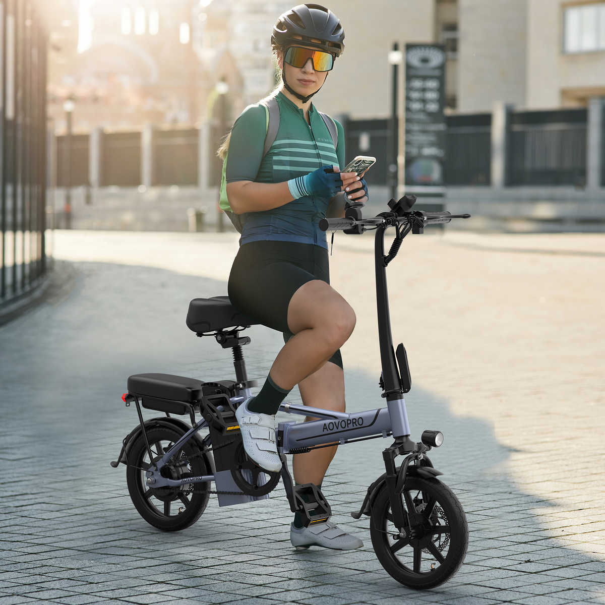 AOVOPRO EB60 Electric Bike 15Ah 500W