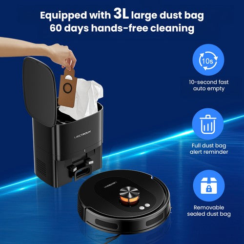 Liectroux T9 LDS Robot Vacuum and Mop 6500Pa