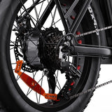 DRVETION CT20 Pro Foldable Electric Bike, 750W Motor, 48V 15Ah Samsung