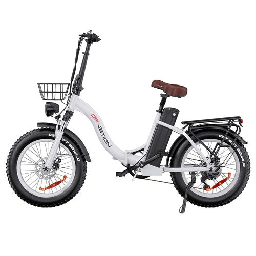DRVETION CT20 Pro Foldable Electric Bike, 750W Motor, 48V 15Ah Samsung