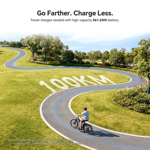 Touroll J2 ST Electric Bike, 250W Motor, 36V 15.6Ah