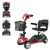 iScooter X02 Mobility Scooter, 300W Motor, 24V 12Ah