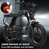 Hidoes B9 Electric Bike, 750W Motor, 48V 18.2Ah+15.6Ah Dual Battery