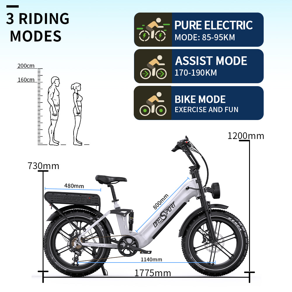 Oneport OT08 Pro Full Suspension E-Bike