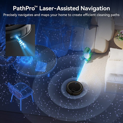 Proscenic X1S Robot Vacuum Cleaner with Mop 3000 Pa