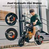 iScooter DX5 Electric Scooter, 1500W Motor, 48V 15.6Ah
