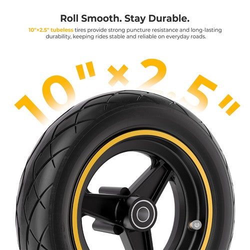 Ausom K20 Pro Electric Scooter, 1000W Motor, 48V 18Ah