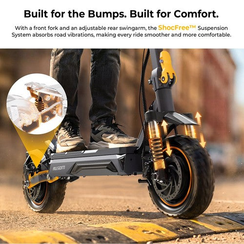Ausom K20 Pro Dual Motor Electric Scooter 1000W*2