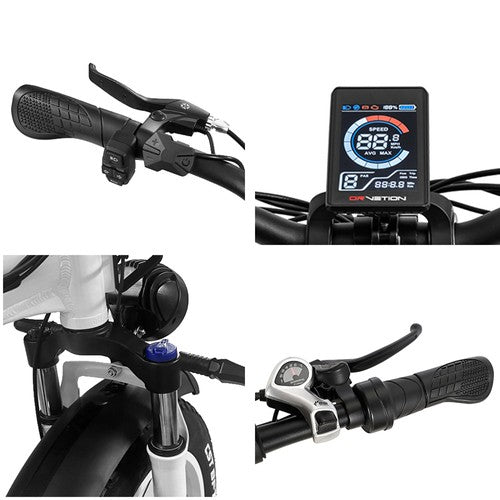 DRVETION CT20 Electric Bike, 750W Motor, 45km/h Top Speed, 48V 15Ah Samsung