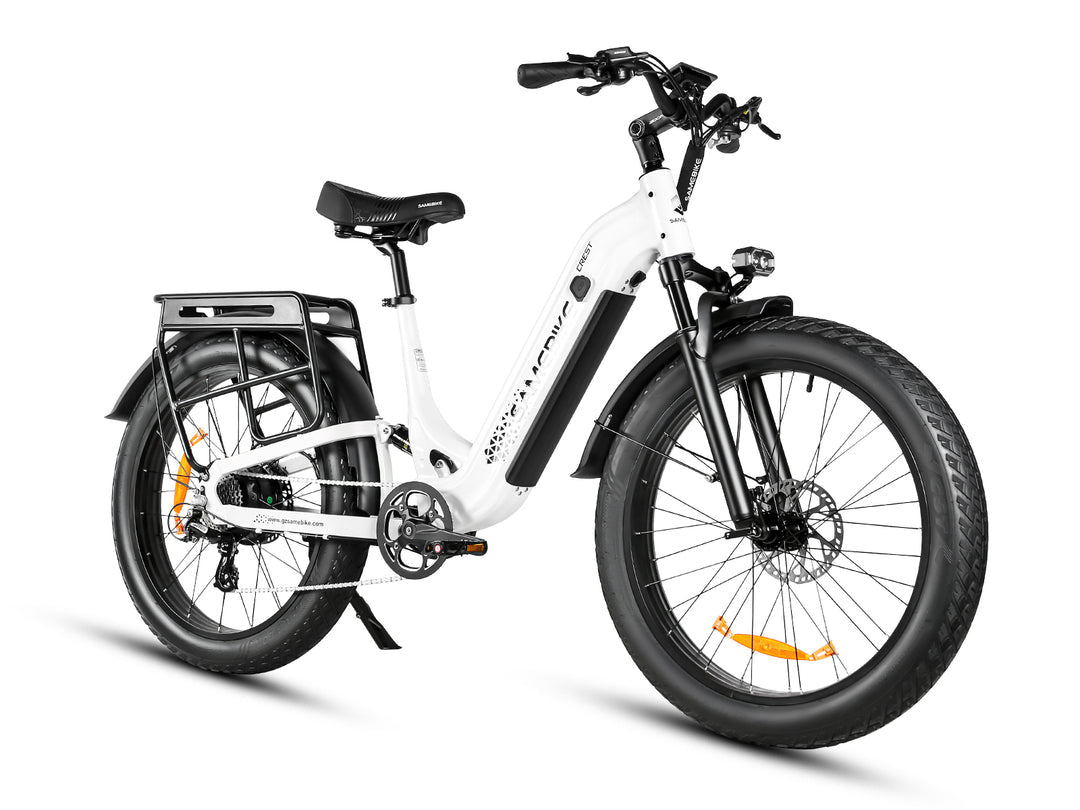 SAMEBIKE CREST Fat Tire Mountain E-Bike 1000W