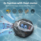 Ultenic Pooleco 10 Robotic Pool Cleaner, 90min Runtime, 5200mAh