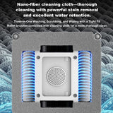 Liectroux S9 Window Cleaning Robot, Dual Roller Brushes