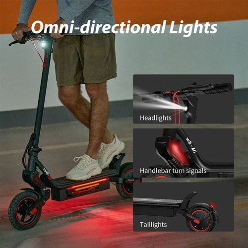 iScooter W8 Electric Scooter 500W Motor 48V 10.4Ah