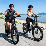 DRVETION CTR26 1000W Electric Bike, 26"×4.0" Fat Tire, 48V 15Ah Samsung
