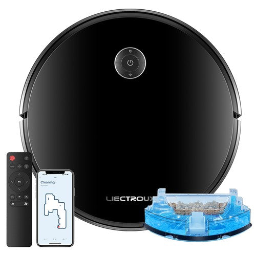 Liectroux C7 Robot Vacuum and Mop Combo, 6000Pa