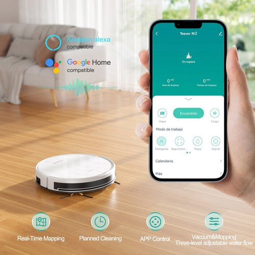Tesvor M2 Robot Vacuum Cleaner 6000Pa