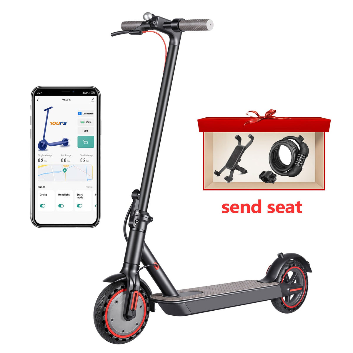 SUNNIGOO N7PRO | 350W Foldable Electric Scooter