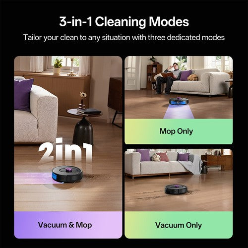 Vactidy W15 Robot Vacuum Cleaner 10,000Pa