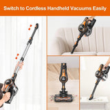 INSE S680 Cordless Stick Vacuum, 28kPa 250W