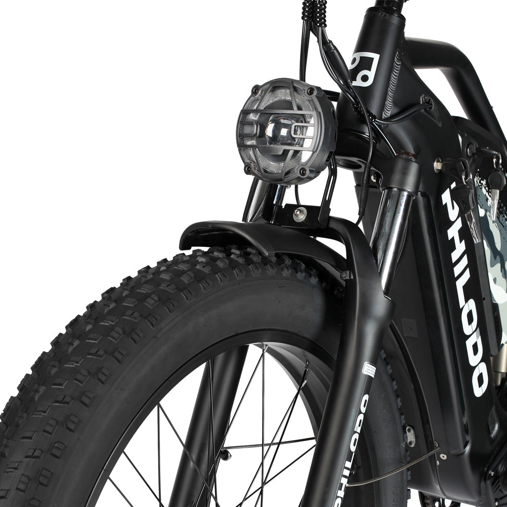 PHILODO Jumbo Dual Motor Dual Battery Full Suspension Electric Bike