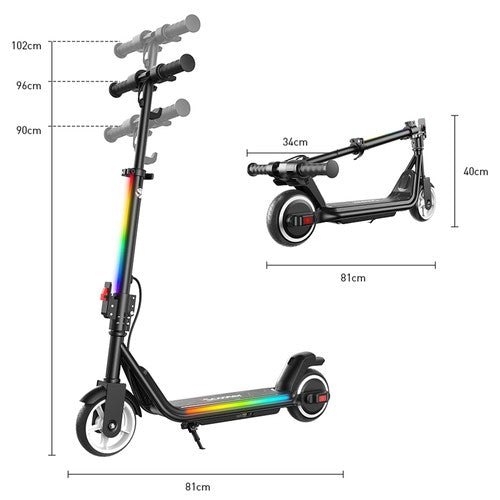 iScooter iK3Max Kids Electric Scooter, 200W Motor, 21.6V 4.5Ah
