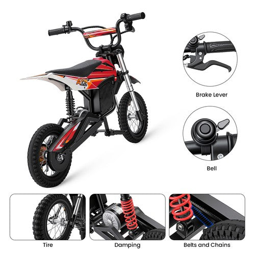 iScooter A12 Kids Electric Dirt Bike 300W