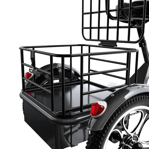 Cysum T1 Pro Electric Tricycle, 250W Motor, 48V 22Ah