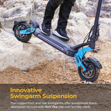 Ausom SR1 Electric Scooter, 2*1000W Motor, 52V 20.8Ah