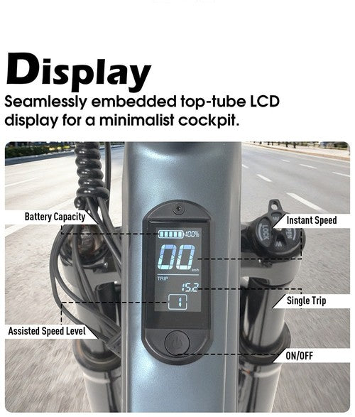 Cysum M-RAX Electric Bike 48V 13Ah