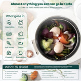 Karfo UF006-EC Electric Waste Kitchen Composter