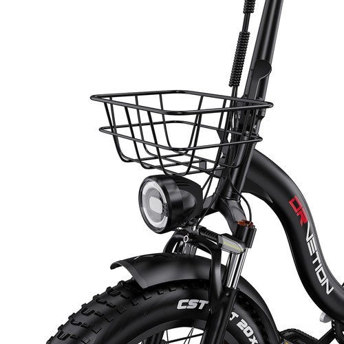 DRVETION CT20 Pro Foldable Electric Bike, 750W Motor, 48V 15Ah Samsung