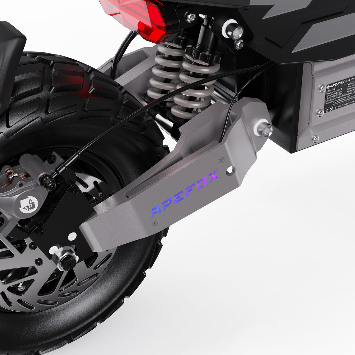 APEFOX T90 Electric Scooter, 2100W*2 Motor, 60V 31.2Ah