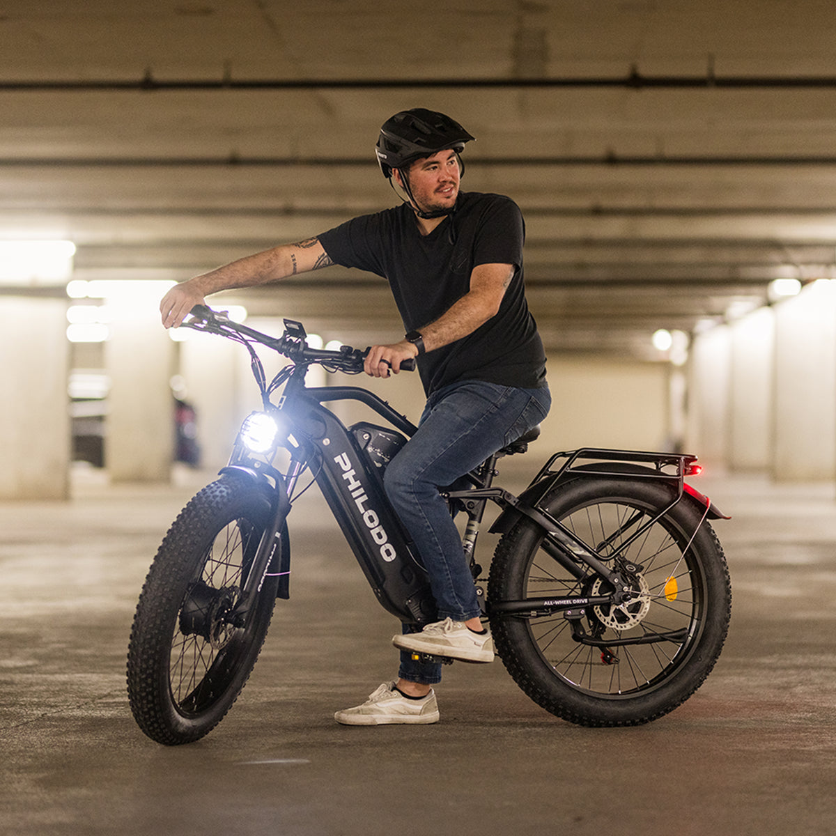 PHILODO Jumbo Dual Motor Dual Battery Full Suspension Electric Bike