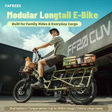 Fafrees FF20 CUV Electric Cargo Bike, 250W Motor, 48V 24Ah
