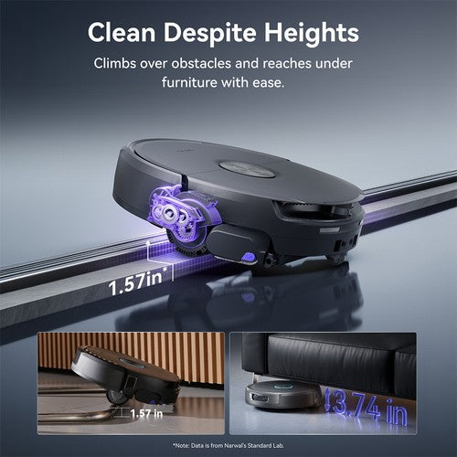 Narwal Flow 2 Robot Vacuum & Mop, 31,000Pa Suction, Dual 1080P AI Vision