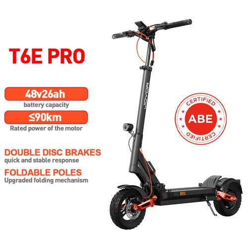 Joyor T6E Pro Electric Scooter 500W Motor, 48V 26Ah