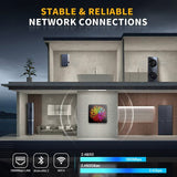 RUPA HSI-100MINI Mini PC, Intel N100 4 Cores Max 3.4GHz, 12GB RAM 512GB SSD