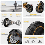 Ausom K20 Pro Dual Motor Electric Scooter 1000W*2