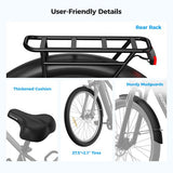 Foride Roamer 1 Step-over Electric Bike, 250W Motor, 36V 13Ah