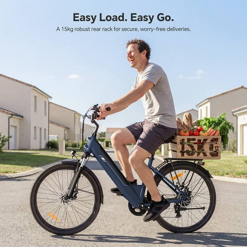 Touroll Roamer 2 ST Step-Thru Electric Bike, 250W Motor, 36V 15.6Ah