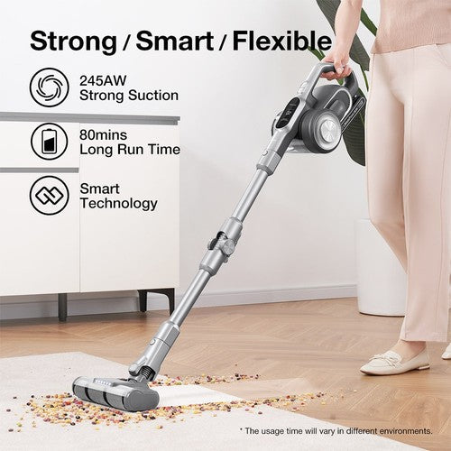 JIMMY H10 Flex Mopping Version Handheld Cordless Vacuum Cleaner, 245AW 26Kpa