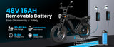 AtlasTrek X5 Electric Bike 48V 15Ah 250W