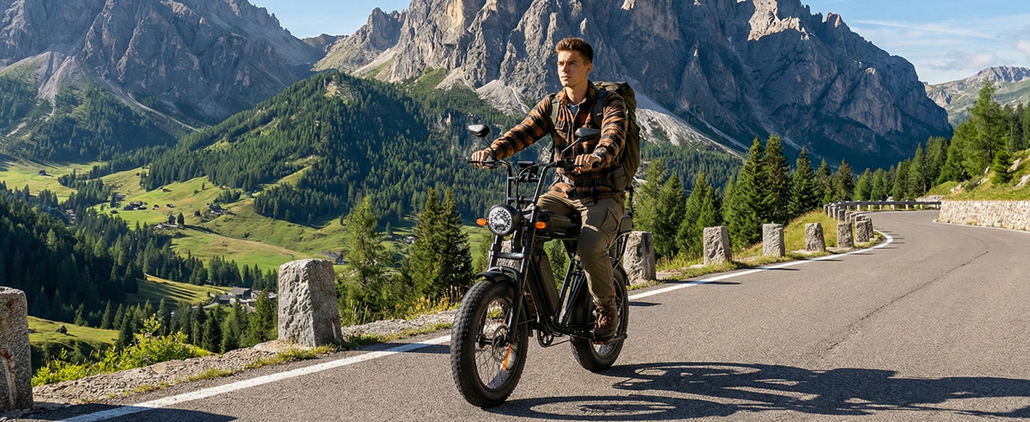 AtlasTrek X5 Electric Bike 48V 15Ah 250W