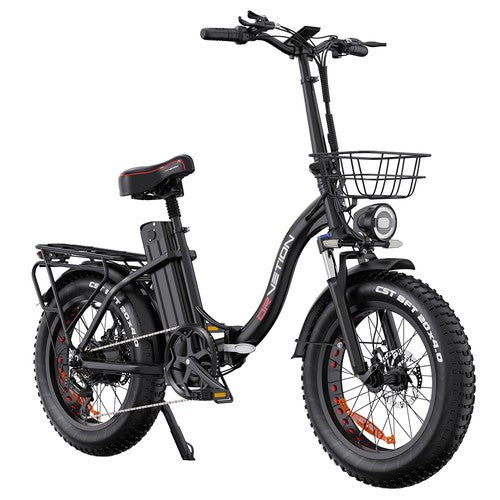 DRVETION CT20 Pro Foldable Electric Bike, 750W Motor, 48V 15Ah Samsung