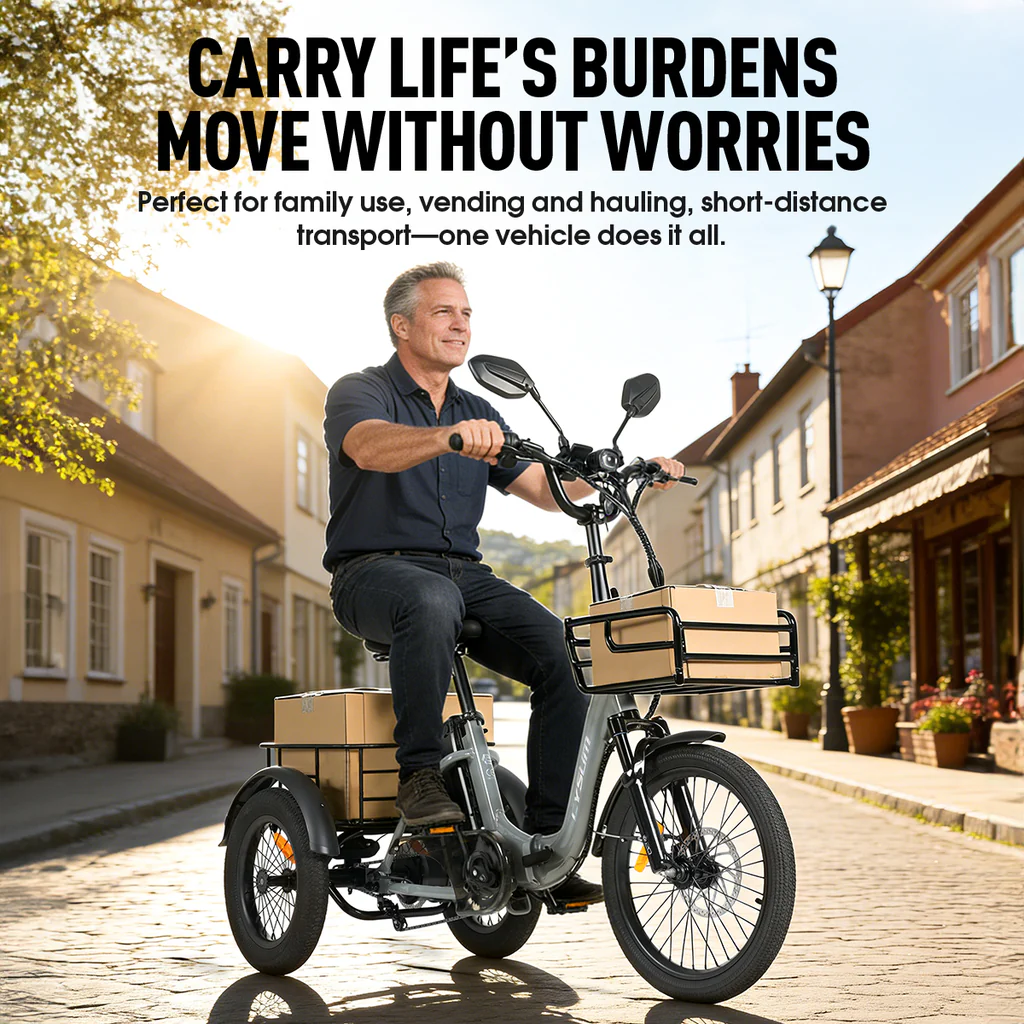 Cysum AG1 Pro Foldable Electric Tricycle