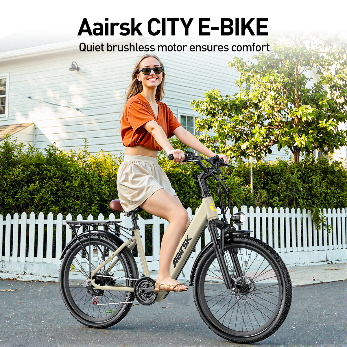 AAIRSK SU7 ELECTRIC CITY BIKE