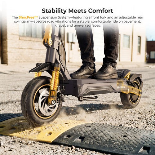 Ausom K20 Pro Electric Scooter, 1000W Motor, 48V 18Ah