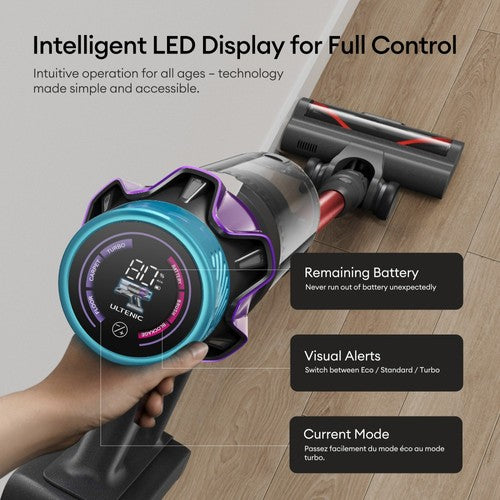 Ultenic U18 PowerPro Cordless Vacuum Cleaner, 55kPa